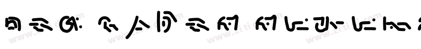 neo cyber rugular字体转换